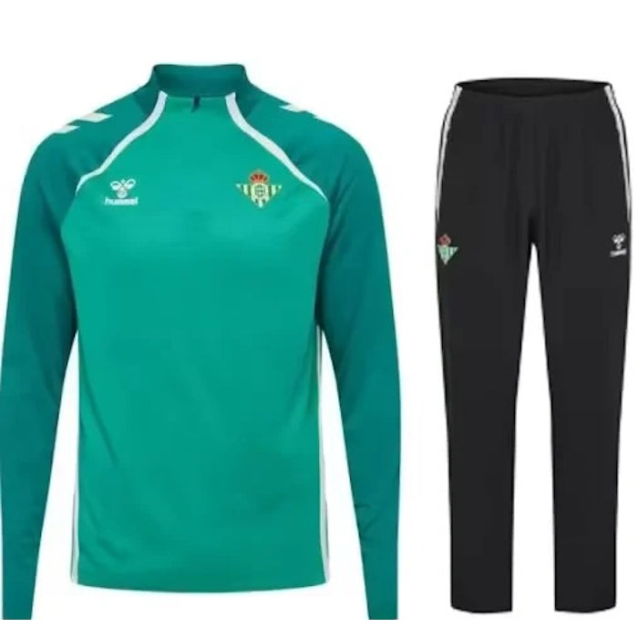 Sudadera de entrenamiento manga larga y Pantalón Real Betis Balompié 25/26 Hombre