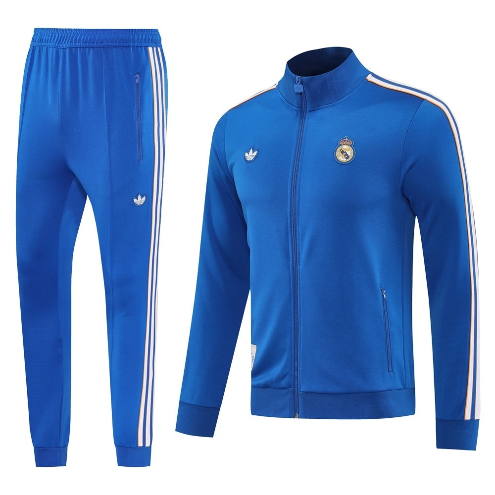 Sudadera y Pantalón Real Madrid 25/26 Azul Hombre