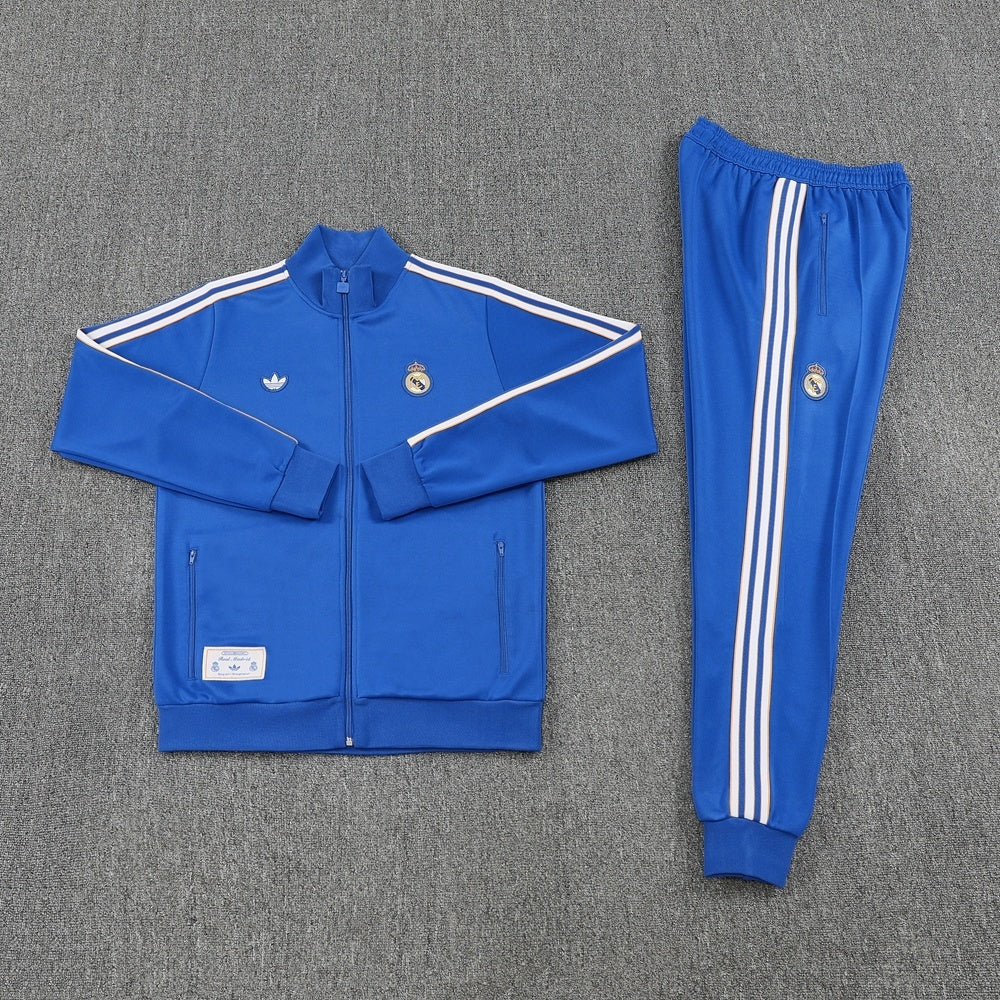 Sudadera y Pantalón Real Madrid 25/26 Azul Hombre