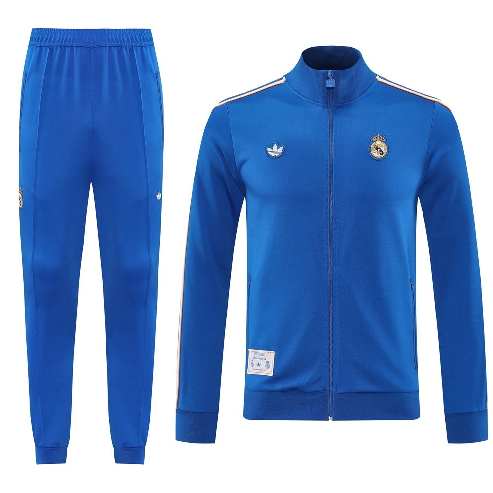 Sudadera y Pantalón Real Madrid 25/26 Azul Hombre