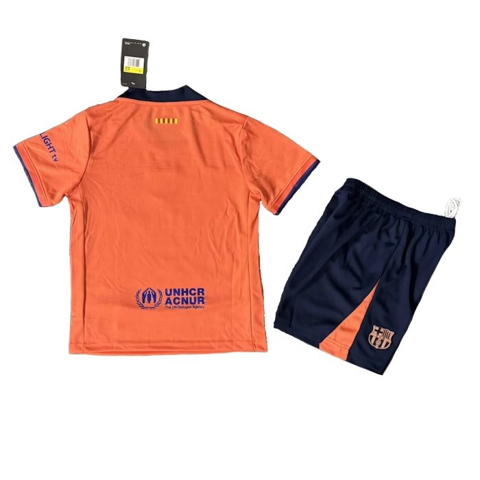 Barcelona - Tercera Equipación (visitante) 25/26 - Niño (kit)