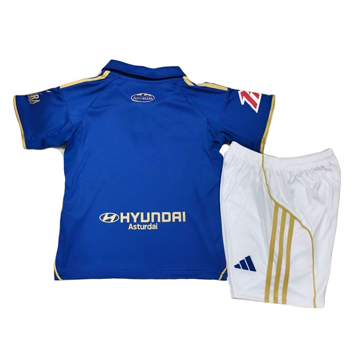 Real Oviedo - Primera Equipación (local) 25/26 - Niño (kit)